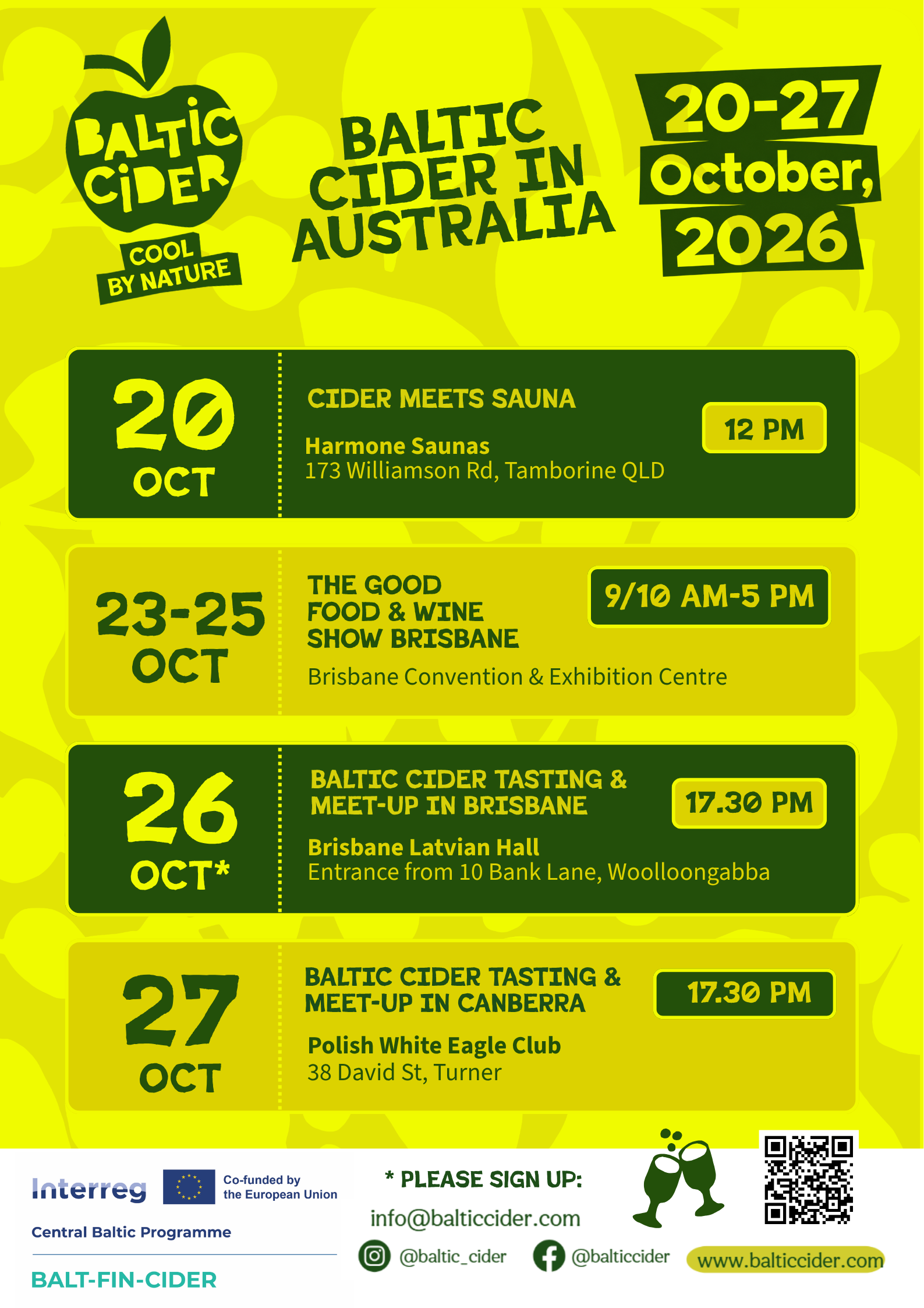 BC events oct 26